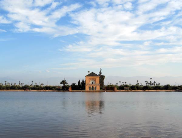 Die Menara-Gärten in Marrakesch