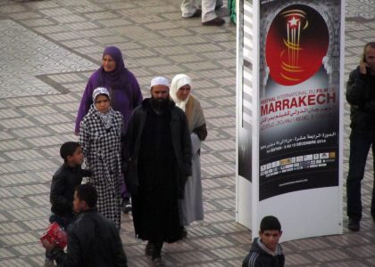 Marrakesch während des Filmfestivals