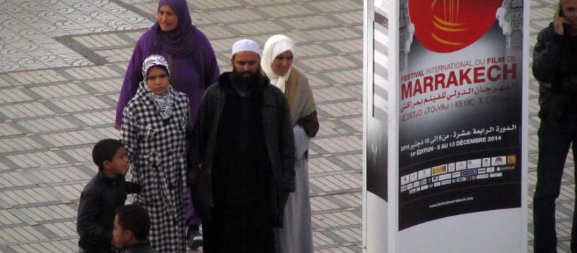 Marrakesch während des Filmfestivals