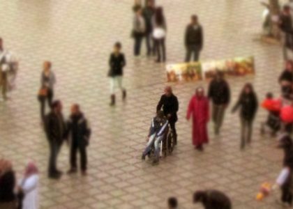 Mit dem Rollstuhl in Marrakesch