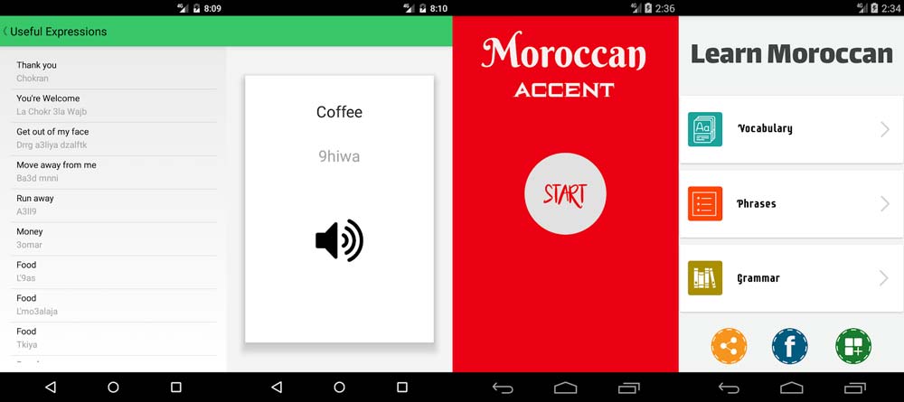 Marokko Sprache Apps