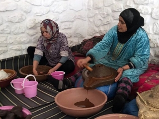 Herstellung von Arganöl in Marokko