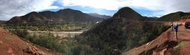 Panorama Ourika-Tal, Marokko Panorama Ourika-Tal, Marokko