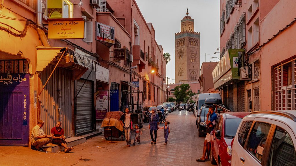 Koutoubia-Moschee in Marrakesch