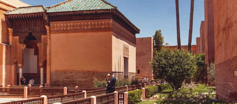 Saadier Gräber Marrakesch
