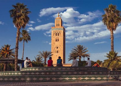 Koutoubia-Moschee in Marrakesch