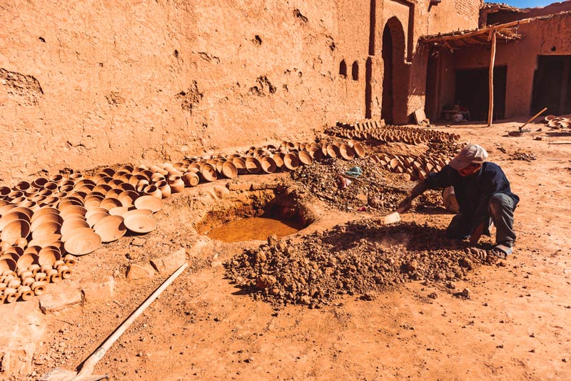 Handwerker in Marokko