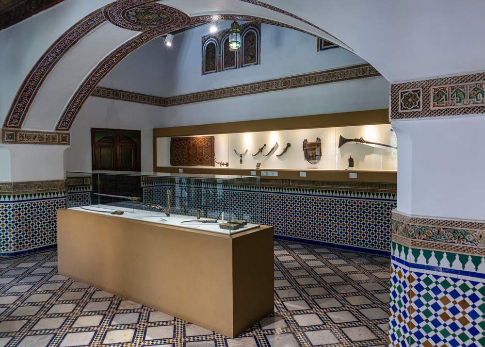 In Dar Si Said Museum in Marrakesch