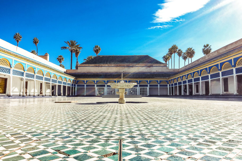 Sehenswürdigkeiten von Marokko: Bahia Palast in Marrakesch