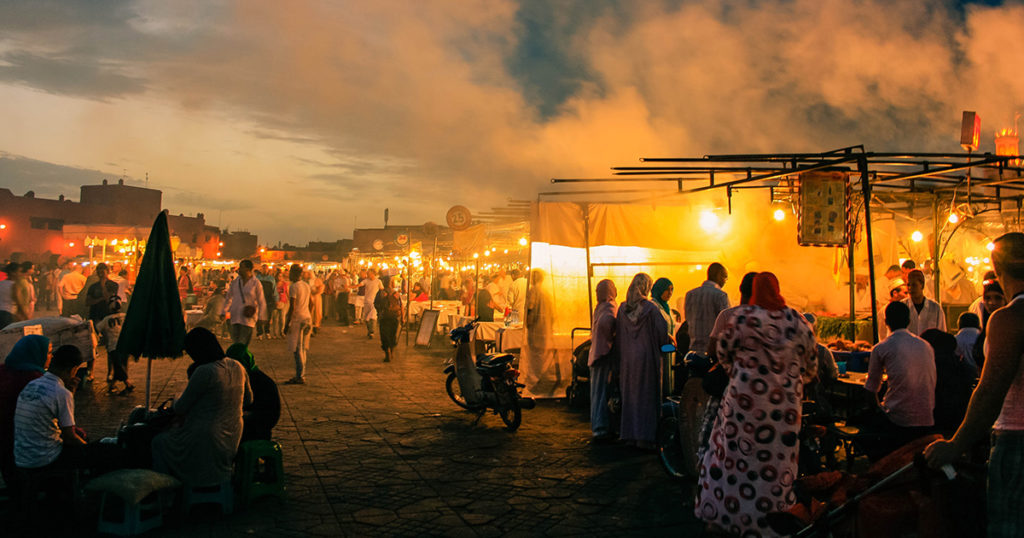 Marokko Djemaa el Fna