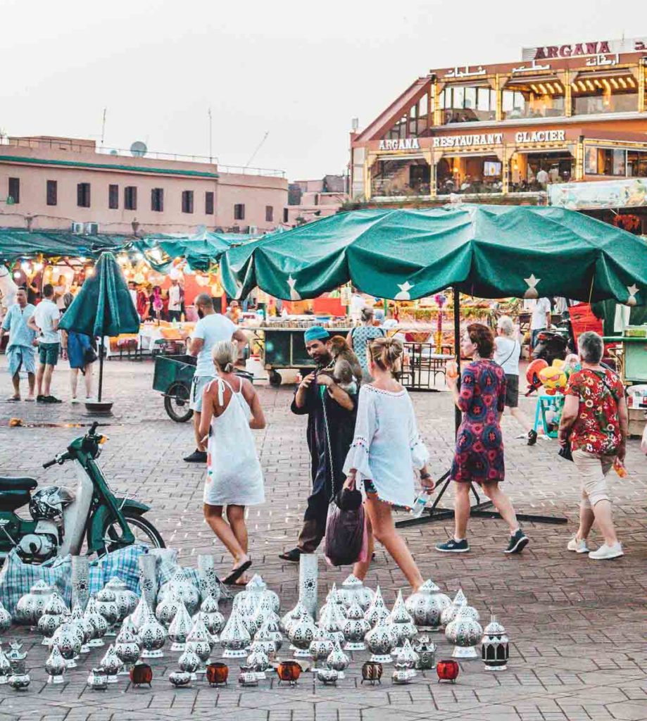 Unangemessene Kleidung Marokko