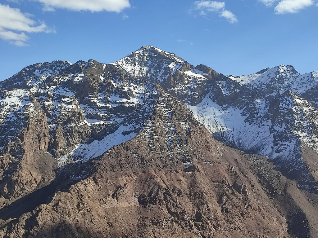 Djebel Toubkal in Marokko