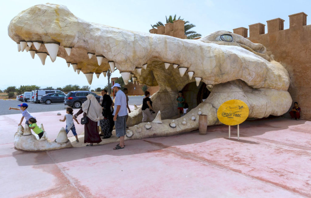 Crocoparc Agadir Eingang