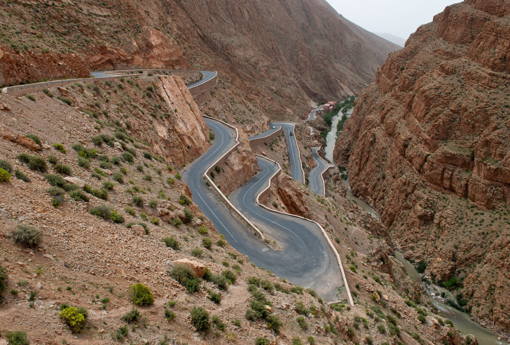 Dades-Schlucht, Marokko