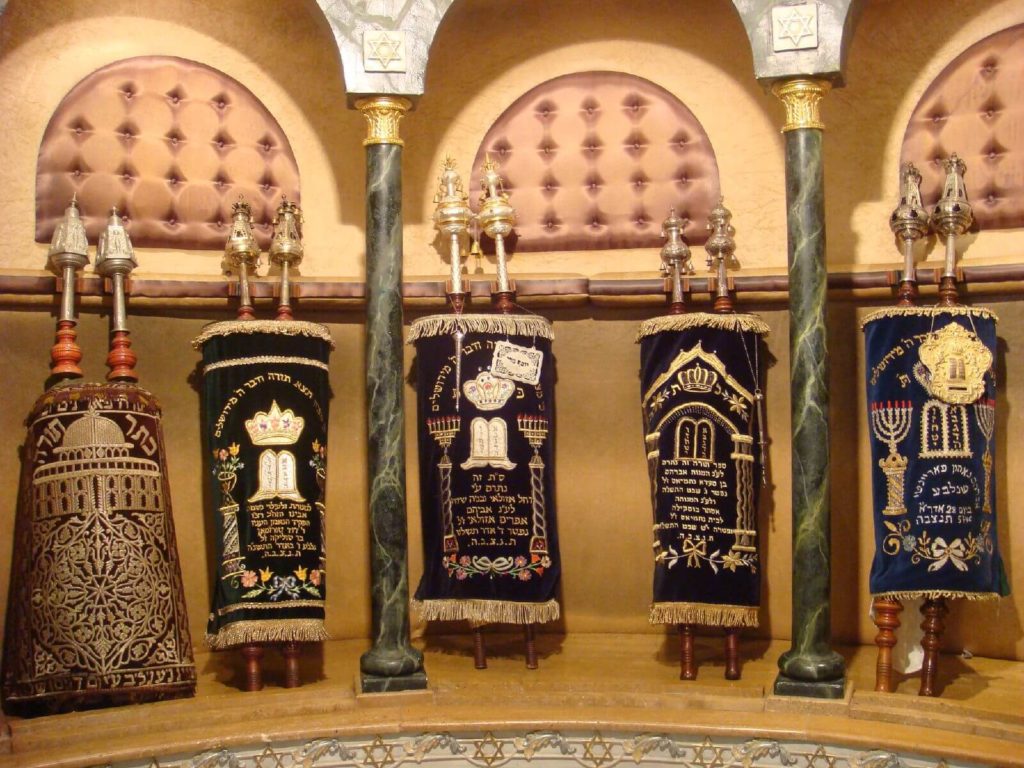 Bel El Synagoge in Casablanca, Marokko