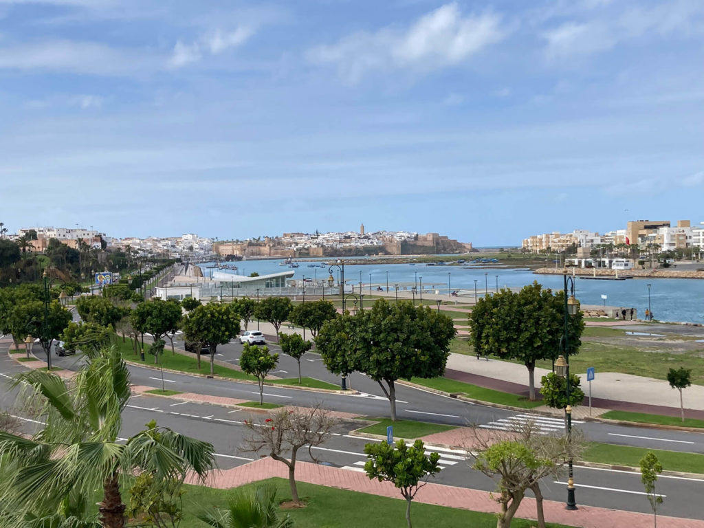 Promenade Bouregreg Rabat Marokko