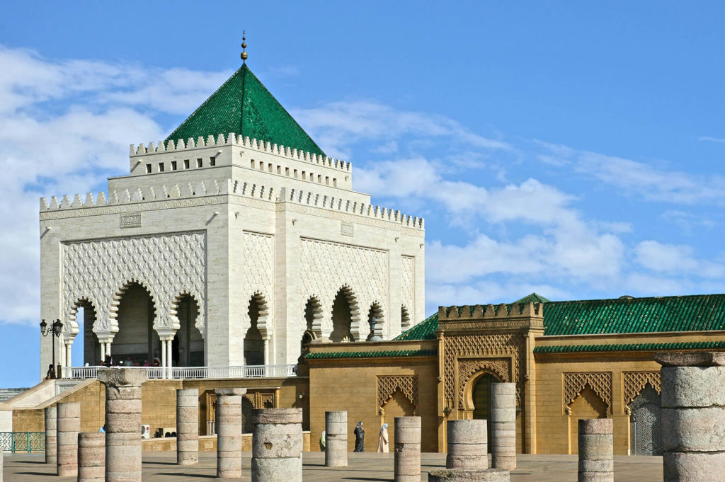 Mausoleum Mohammed V in Rabat, Marokko