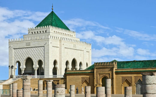 Mausoleum Mohammed V in Rabat, Marokko