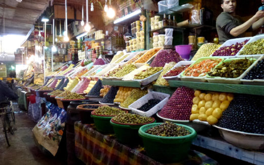 Souk in Meknes