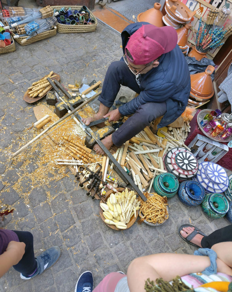 Handwerker in Marrakesch