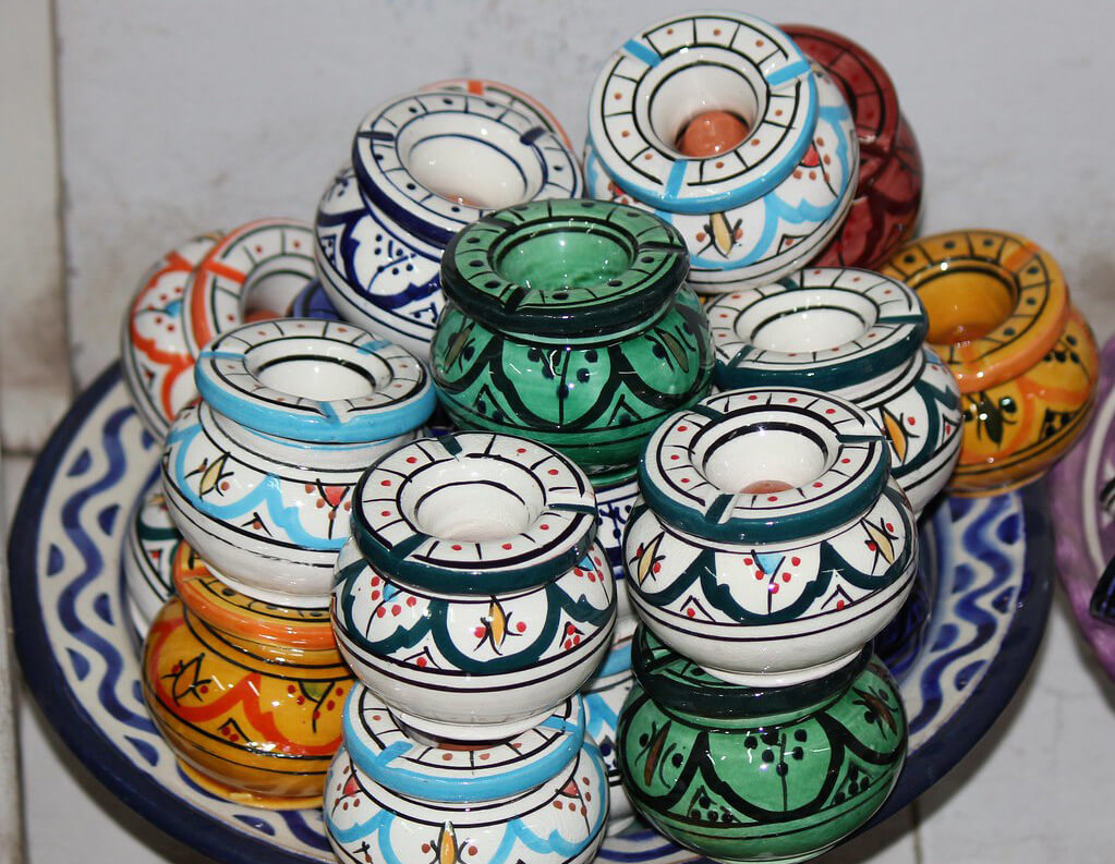 Marokkanische Aschenbecher