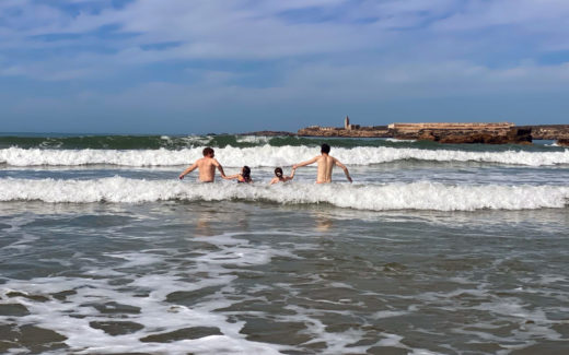 Baden im Atlantik
