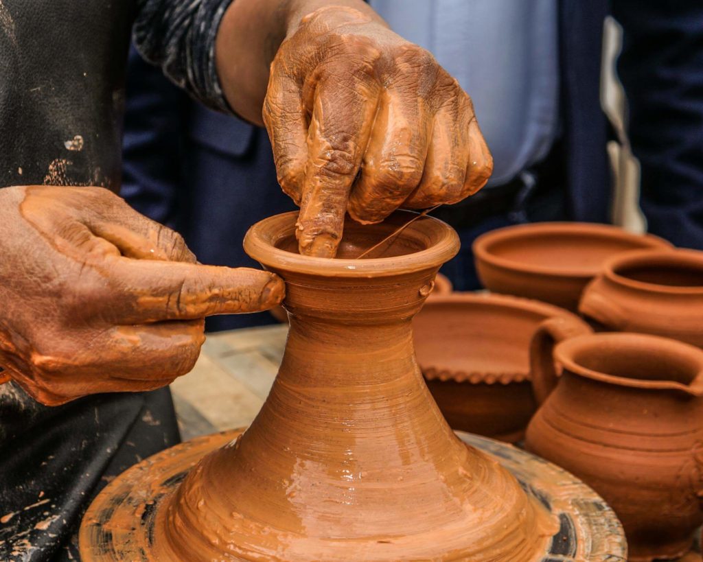 Herstellung Tajine Marokko