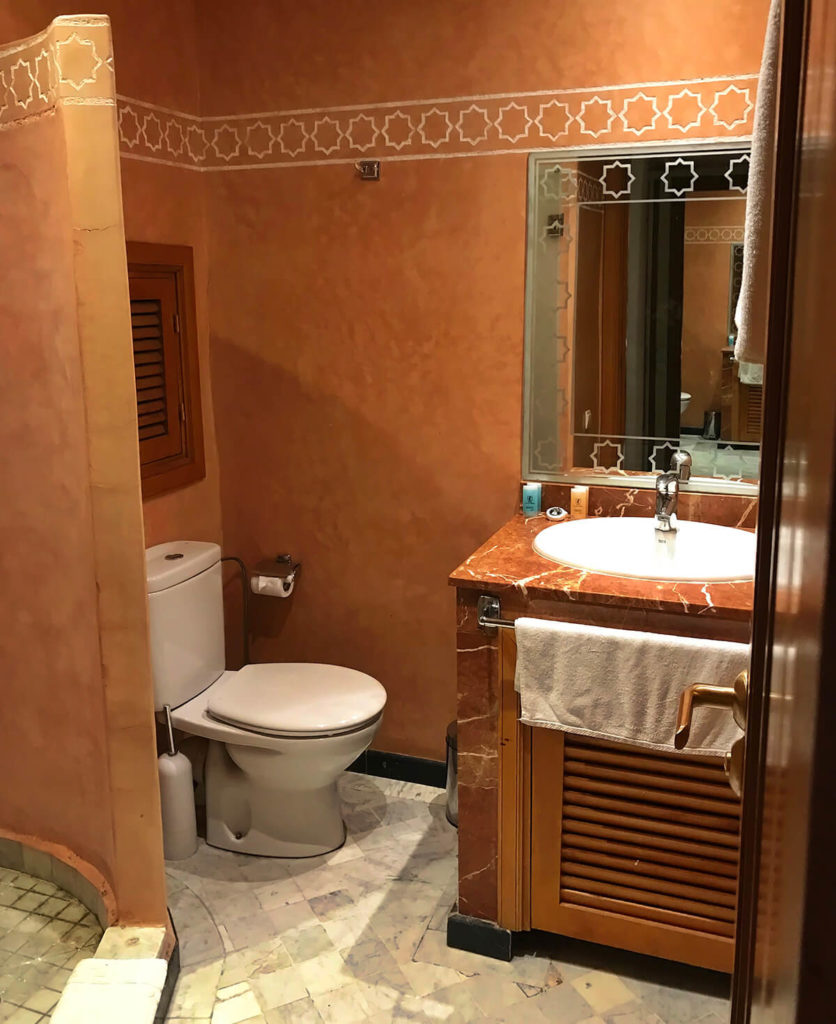 Toilette Marokko Riad