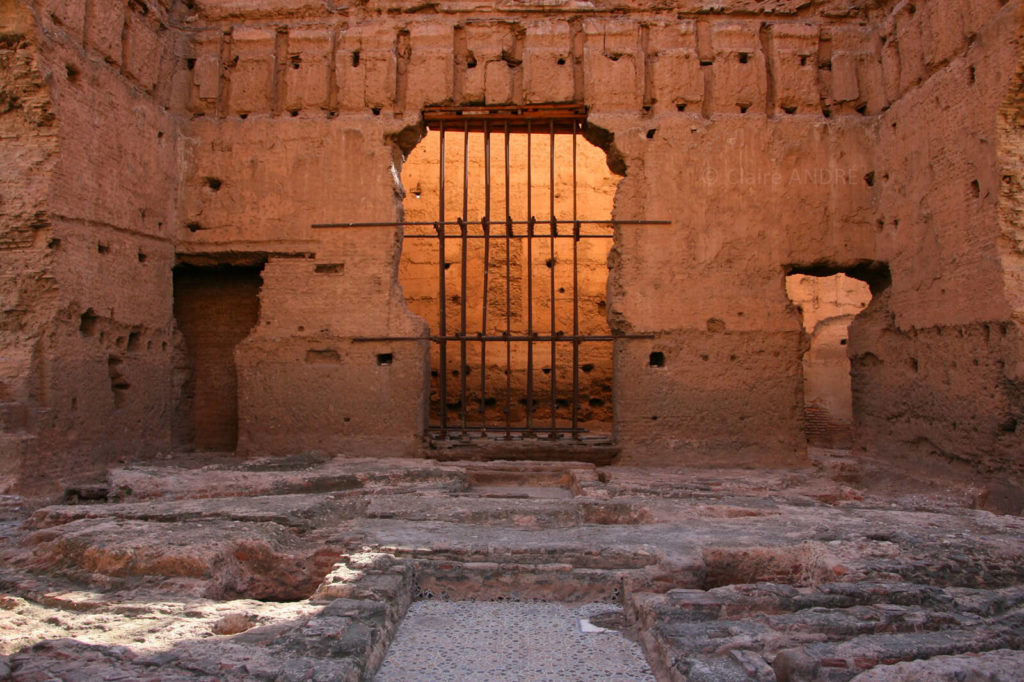 Ruinen El Badi Palast Marrakesch