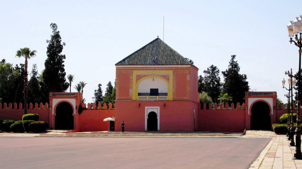 Eingang Königspalast Dar el Makhzen, Marrakesch