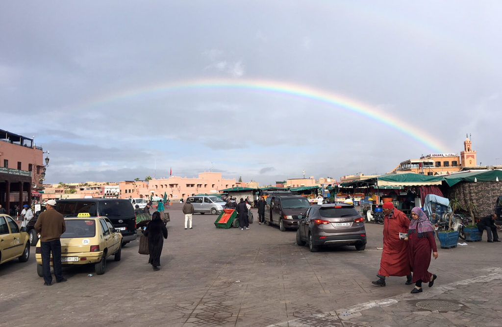 Djemaa el Fna am Morgen