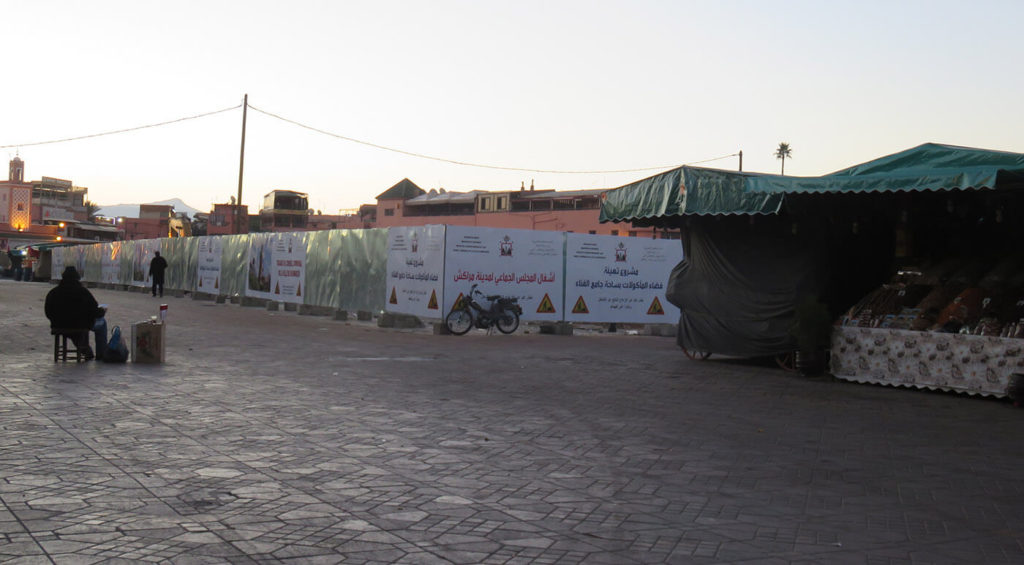 Sanierung Djemaa el Fna
