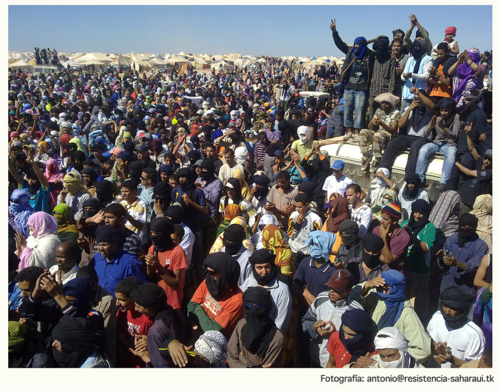 Saharaui-Demonstration in Tindouf
