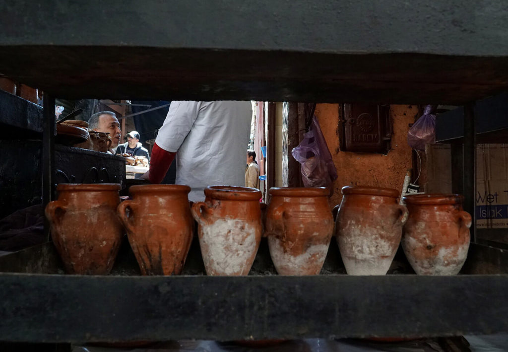 Tangia-Töpfe in Marrakesch