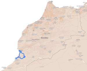 Rundreise Marokko 7 Tage, Agadir - Mirleft - Tafraoute