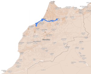 Rundreise Marokko 7 Tage, Casablanca - Meknès - Fès - Rabat