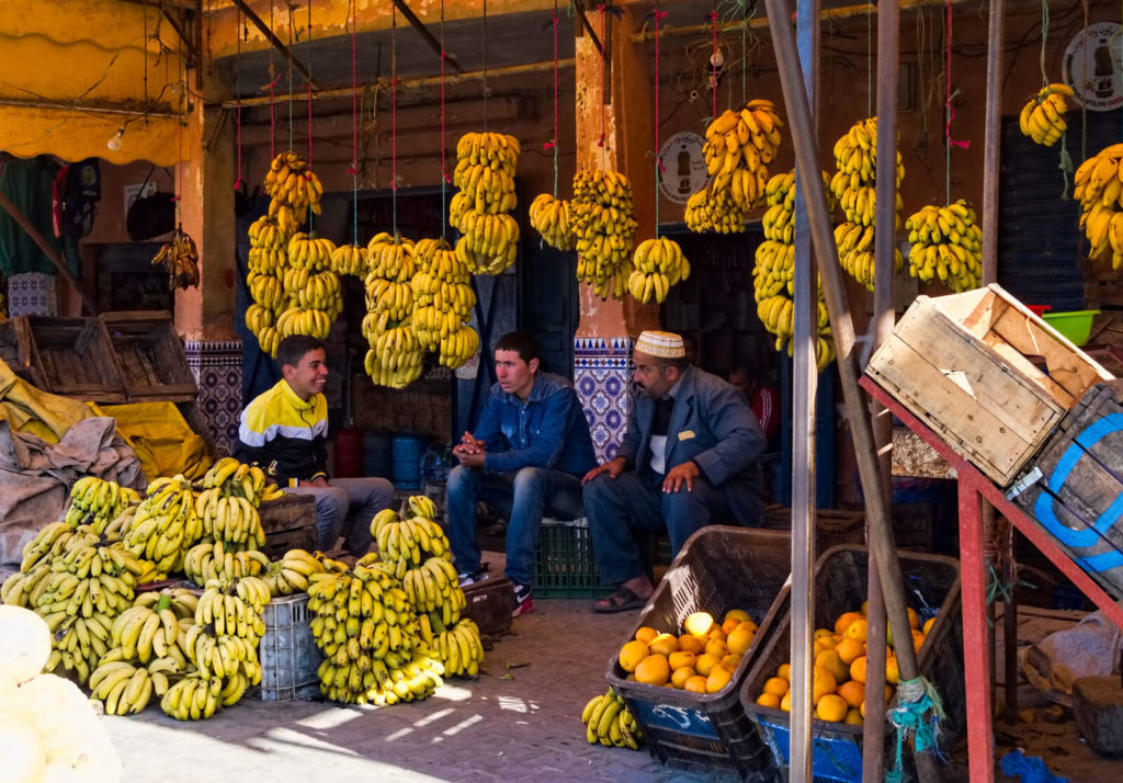 Bananen in Marokko