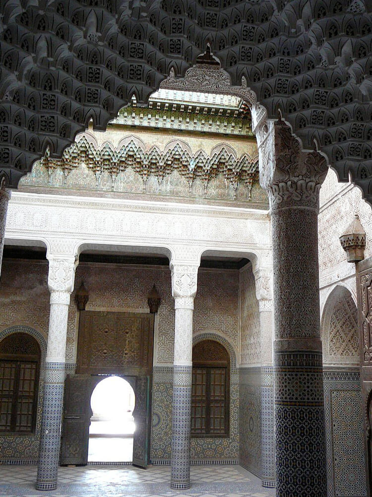 Innenhof Kasbah Telouet