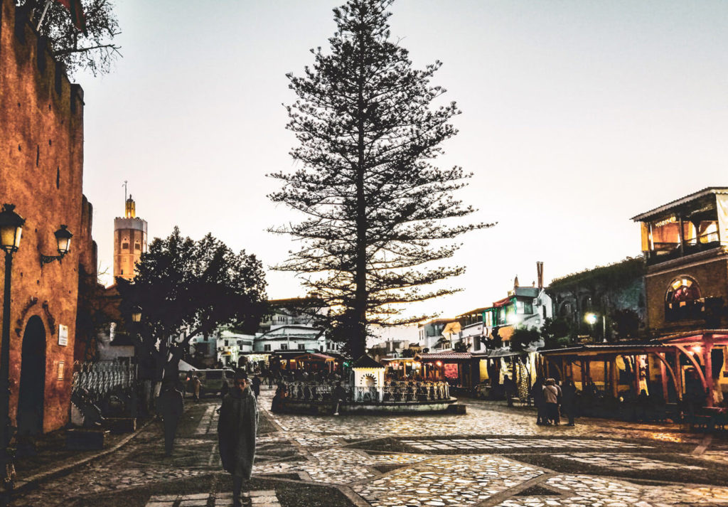 Plaza Outa el-Hammam, Chefchaouen