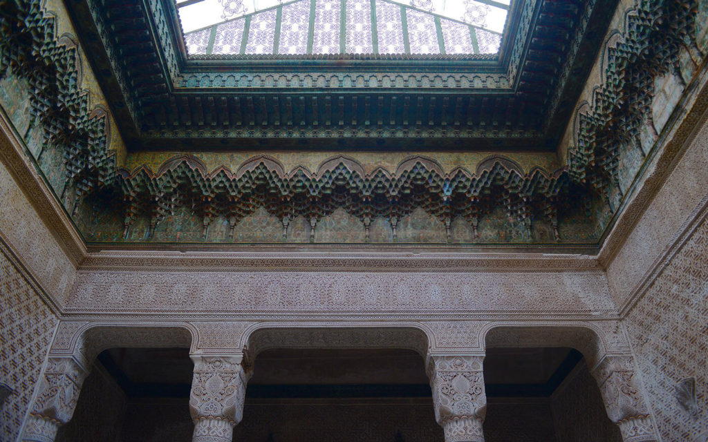 Innenhof Kasbah Telouet