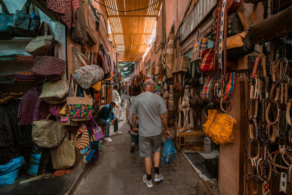 Im Souk in Marrakesch