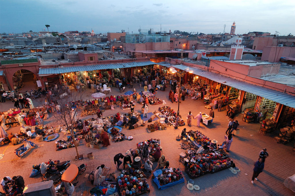 Gewürzmarkt Rahba Kedima in Marrakesch