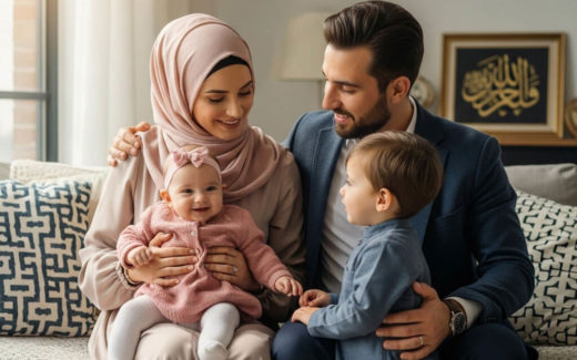 Marokkanische Familie, Symbolbild